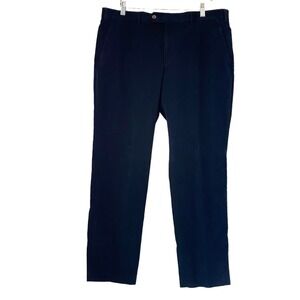 Ralph Lauren Pants Men‎ Corduroy Navy Blue Flat 36x29 Fit Inseam 27.5 Hemmed